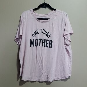 Old Navy Everywhere Pink Graphic T-Shirt Size XXL
